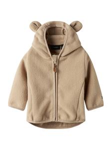 NAME IT Флисовая куртка 'NBNMeeko' в светло-коричневом цвете