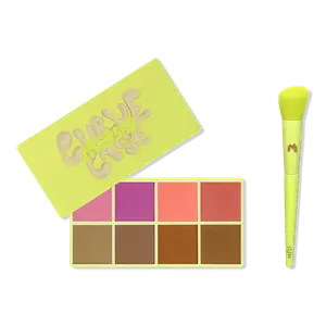 Румяна Curve Case Press'd Powder Blush & Bronzer Palette Made By Mitchell, Light