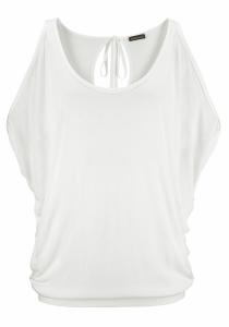 Футболка LASCANA Strand, кремовый