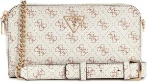 GUESS женская сумка через плечо Daryna Status, Cream Logo
