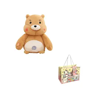 Милый плюшевый игрушка сурок плюшевая кукла высота 30cm/40cm/50cm/65cm KUMAOYA, желтый