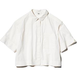 UNIQLO Женская слоновая кость рубашка