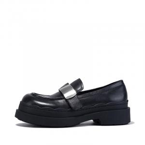 Лоферы женские черный Bellalily