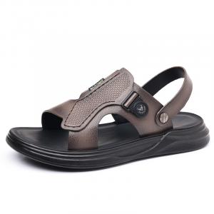 KACHILANG Мужские пляжные сандалии серые, цвет Gray