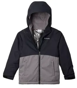 Куртка Columbia для девочек Alpine Action III, цвет City Grey Melange/Black
