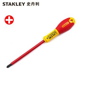 Отвертка STANLEY с двухцветной ручкой и крестовой изоляцией PH2x125mm 65-416-14 1 комплект (всего 2 шт.)