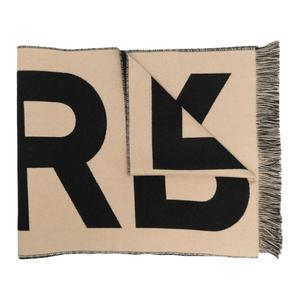 Burberry Шерстяной футбольный шарф, Khaki