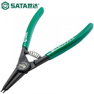 SATA 73010 Клещи для стопорных колец серии G. Клещи для внешних стопорных колец с прямыми губками в немецком стиле для валов. Клещи для стопорных колец, 5 дюймов, Ø0,9.