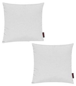 Комплект из 2 чехлов на подушки Magma-Heimtex FINO, 40x1x40 см, белый