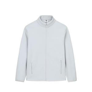 Анта разнообразие тренировочная куртка пальто мужская бежевая розовая серая