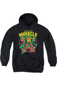 Толстовка с капюшоном Mr Miracle Youth от DC Comics Gildan, черный