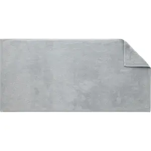 Полотенце для душа Elegant однотонное, с каймой, из чистого хлопка Egeria, Shadow