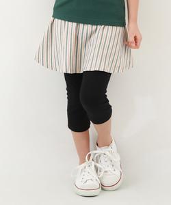 Юбки длиной 15 см с принтом по всей поверхности. Юбки длиной 15 см. Коллекция 25SS Devirock, цвет 010-Multi-Orange