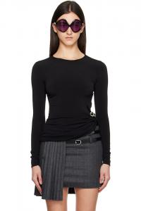 Подвешенная футболка Coperni, черный