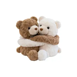 Плюшевая кукла милый медвежонок с объятиями 25см/35см/45см высота TLXT