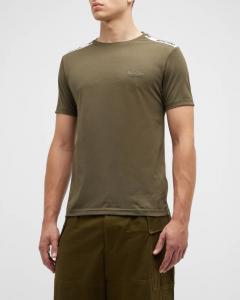 Мужская футболка с круглым вырезом и логотипом Moschino