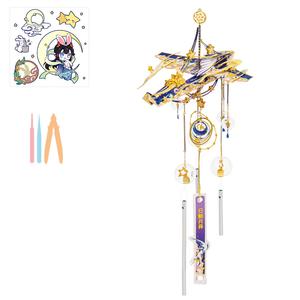 Yunfengling, набор для сборки металлической 3D-головоломки ручной работы с 3D-эффектом и мистическими коробками Art Model