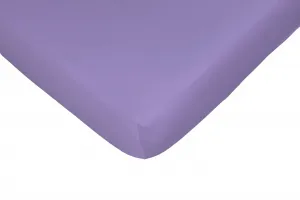 Простыня CASATEX "Джерри", удобная в надевании благодаря высокой эластичности 180-200х190-200 см, 1 шт., цвет lila