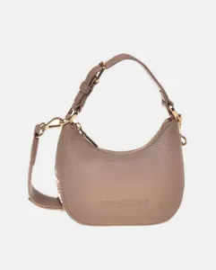 Бежевая мини-сумка с Съемный плечевой ремень Love Moschino