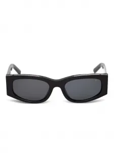 Солнцезащитные очки в прямоугольной оправе Philipp Plein Eyewear, черный