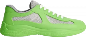 Кроссовки Prada America's Cup 'Soft Rubber - Apple Green', зеленый