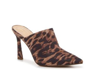 Туфли Jessica Simpson Ziria Mule, Tan/Black Leopard Print