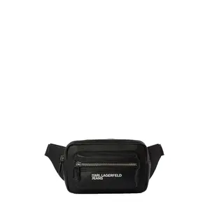 Поясная сумка Karl Lagerfeld Jeans A4M30317 Essential Grainy, черный