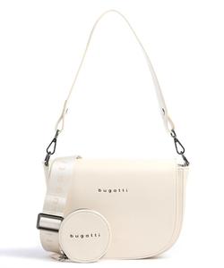 Сумка через плечо "Алмата" из искусственной кожи. Bugatti, бежевый