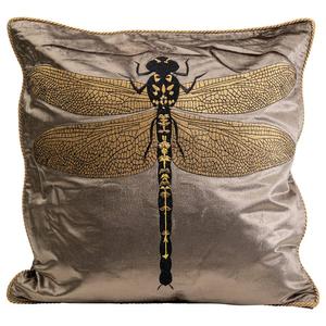 Декоративная подушка Kare Design Glitter Dragonfly, хлопок/полиэстер - коричневый
