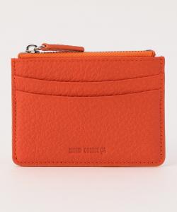 Чехол для карт с карманом на молнии Mono Comme Ca, цвет Orange