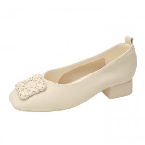 Женские туфли на высоком каблуке TATAYA, Ecru