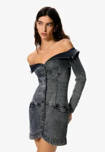 Джинсовое платье маши поповой Desigual, Black