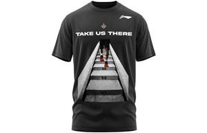 Футболка баскетбольная спортивная коллекция унисекс черная Lining, черный