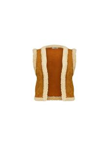 Жилет Deeluxe LARINA, бежевый/коричневый