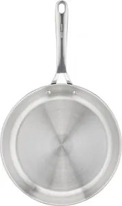Сковорода Джейми Оливера из нержавеющей стали диаметром 24 см - без покрытия - подходит для индукционной плиты Markenlos