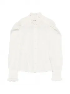 Рубашка с оборками Isabel Marant, белый