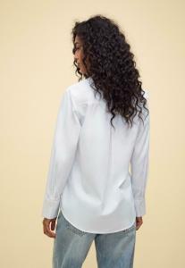 Блуза Stradivarius BASIC WITH POCKET, White
