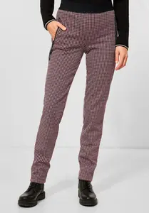 Брюки Cecil с эластичным поясом и карманами на молнии, черный