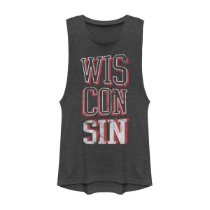 Майка с потертостями и мускулами для юниоров Fifth Sun Wisconsin Fifth Sun