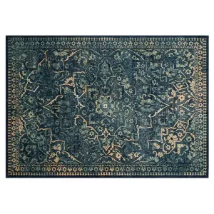 Винтажный ковер с цветочным узором в рамке бану Safavieh, 61x92 см