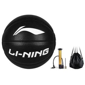 LINING Badfive PU баскетбольный мяч black размер 7 тренировочный соревновательный unisex