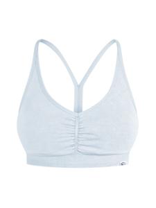 Спортивный бюстгальтер-бралетт Smilodox Batik Scrunch, светло-синий