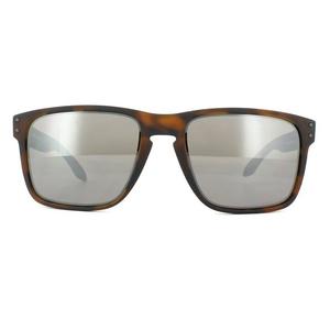 Квадратные мужские матовые коричневые черепаховые солнцезащитные очки prizm черного цвета Oakley, коричневый