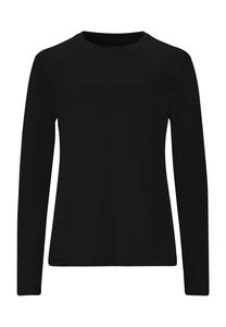 Рубашка с длинными рукавами Alvaly с 4-сторонней растяжимостью и быстросохнущей технологией Endurance, черный