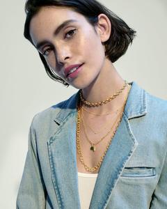 Яркие золотые серьги-кольца Roberto Coin