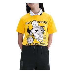 Футболка (GS) Nike x LEGO Collection T-Shirt 'Tour Yellow'