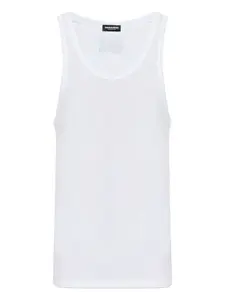 Жилет с нашивкой-логотипом Dsquared2, белый