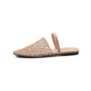 Закрытые тапочки для женщин Su Yanjiao, Apricot