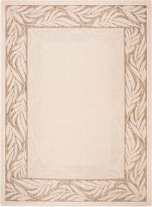 Ковер SAFAVIEH, 201 x 290 см, Washable коллекции Outdoor Courtyard, Natural & Brown, без линьки и легкий в уходе, идеален для патио, заднего двора, прихожей (CY1551-3001)