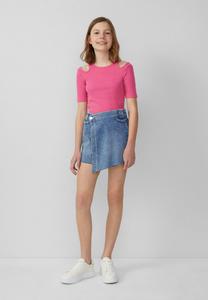 Футболка s.Oliver IM SLIM FIT AUS MIT CUT-OUTS, Pink